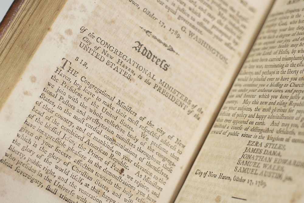 A Collection of the Speeches of the President of the United States to Both Houses of Congress, at the Opening of Every Session, with their Answers. Also, the Addresses to the President, with his Answers, from the Time of his Election: with an Appendix containing the Circular Letter of General Washington to the Governors of the Several States, and his Farewell Orders, to the Armies of America, and the Answer.