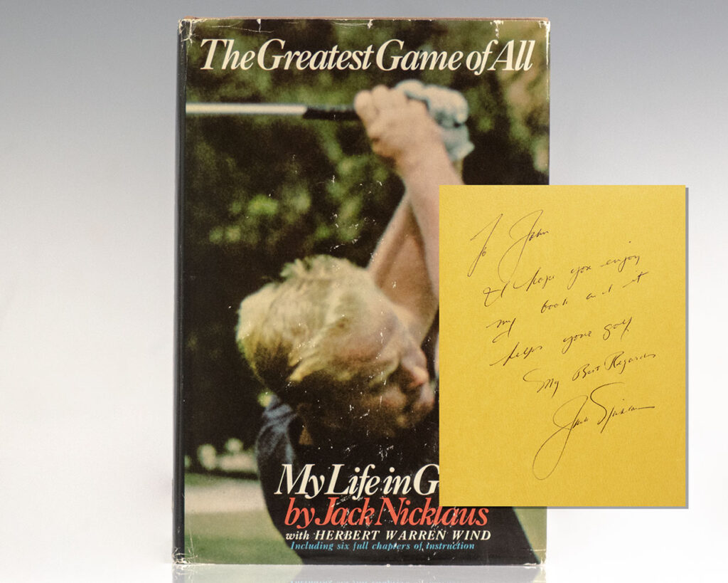 Greatest Game of All: My Life in Golf.