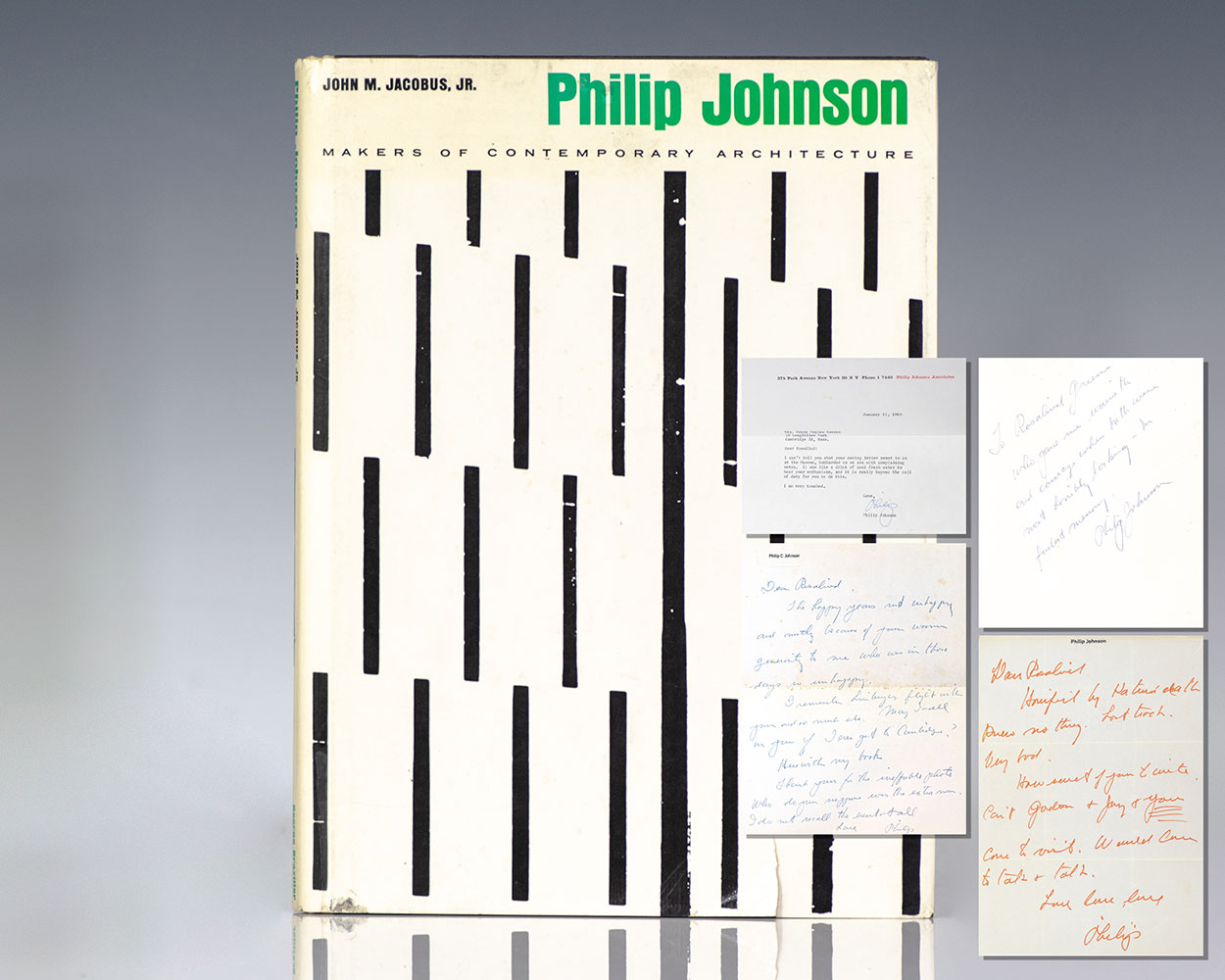 Philip Johnson: Makers of Contemporary Architecture.