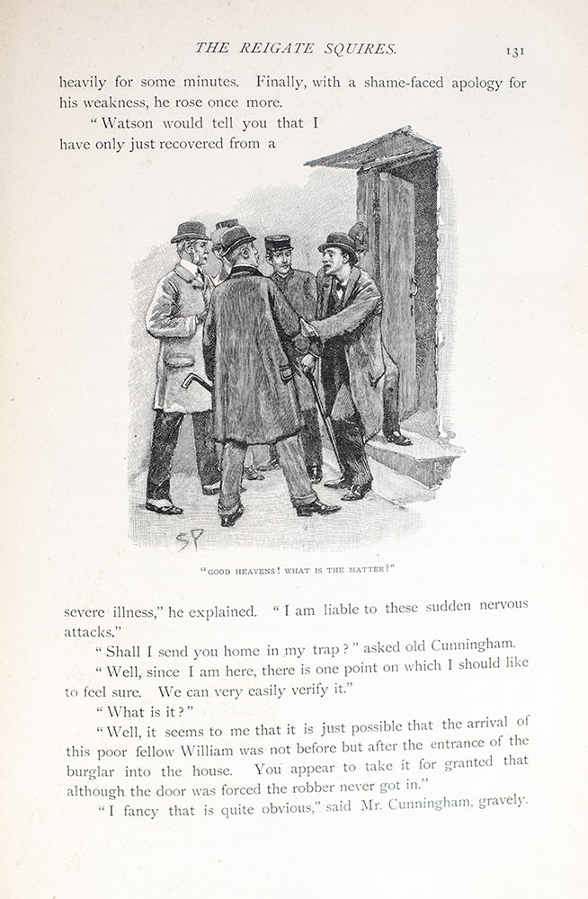 The Adventures of Sherlock Holmes and The Memoirs of Sherlock Holmes.