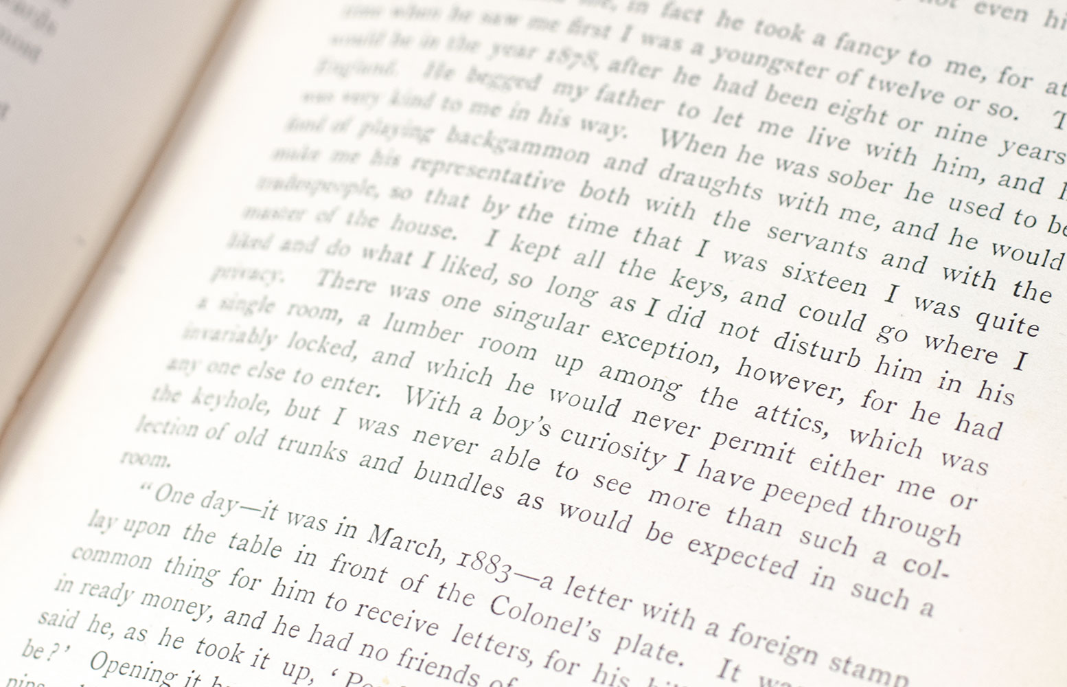 The Adventures of Sherlock Holmes and The Memoirs of Sherlock Holmes.