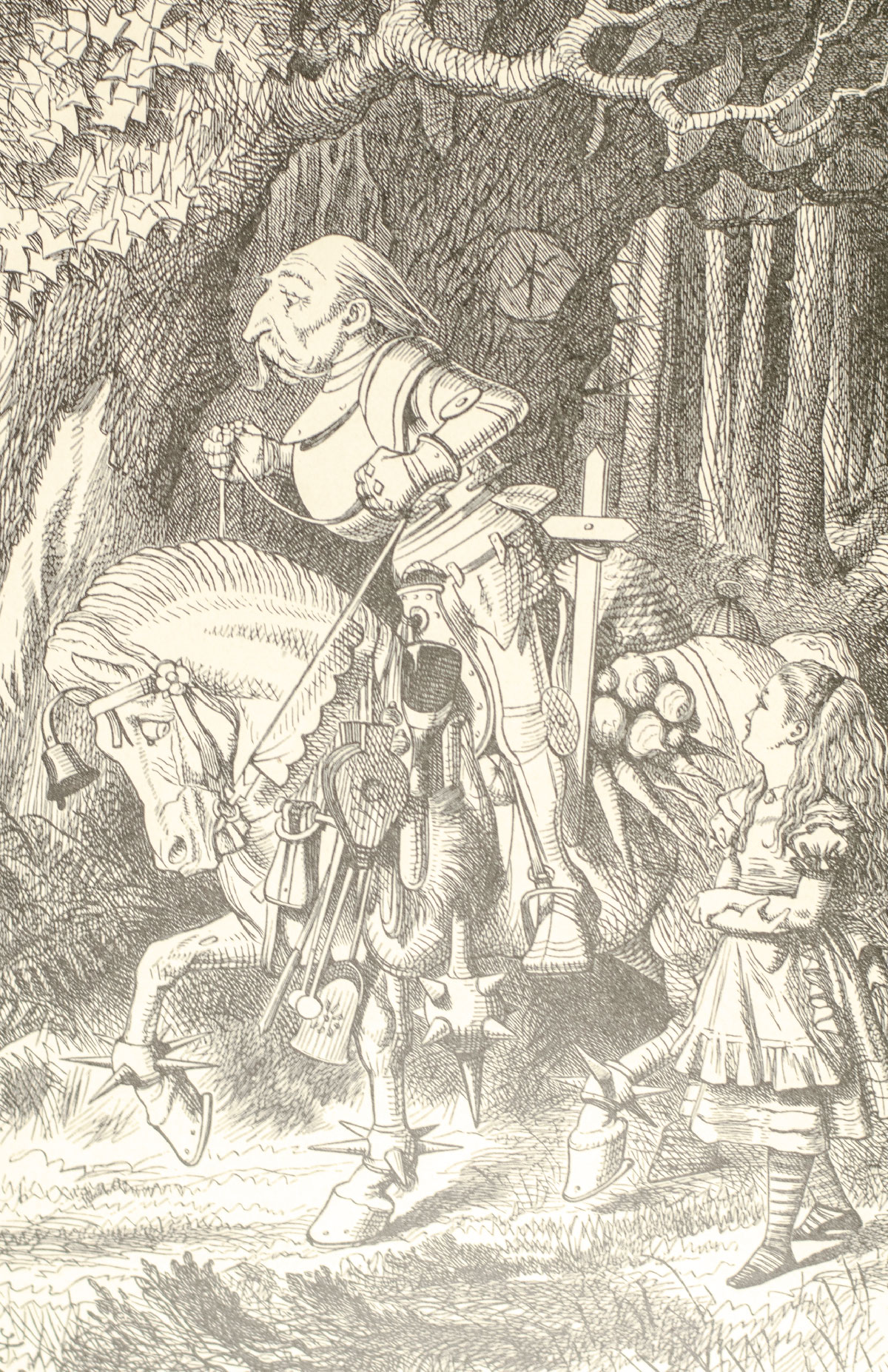 Alice’s Adventures In Wonderland and Through the Looking-Glass.