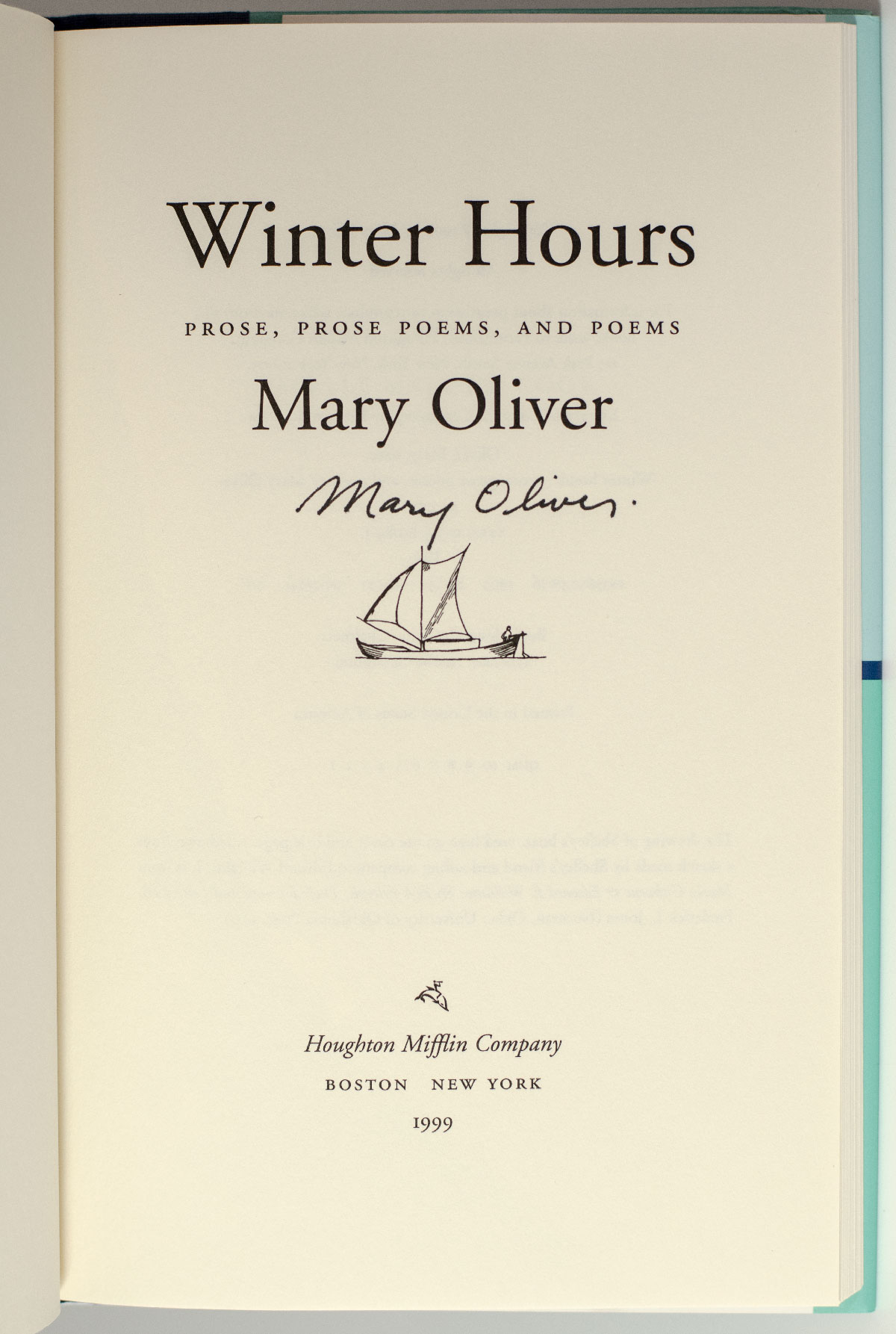 Winter Hours.