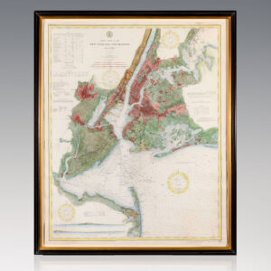 Coast Chart No. 120, New York Bay and Harbor, New York.
