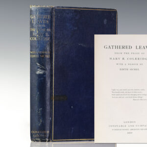 Gathered Leaves: From the Prose of Mary E. Coleridge. With a Memoir by Edith Sichel.