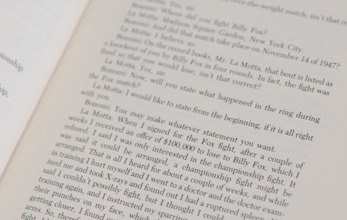 Raging Bull II: Continuing the Story of Jake La Motta.