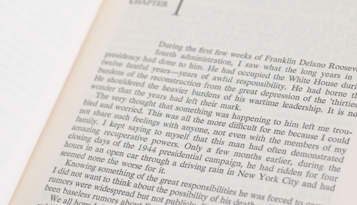 Memoirs: Year of Decisions and Memoirs: Years of Trial and Hope 1946-1952.