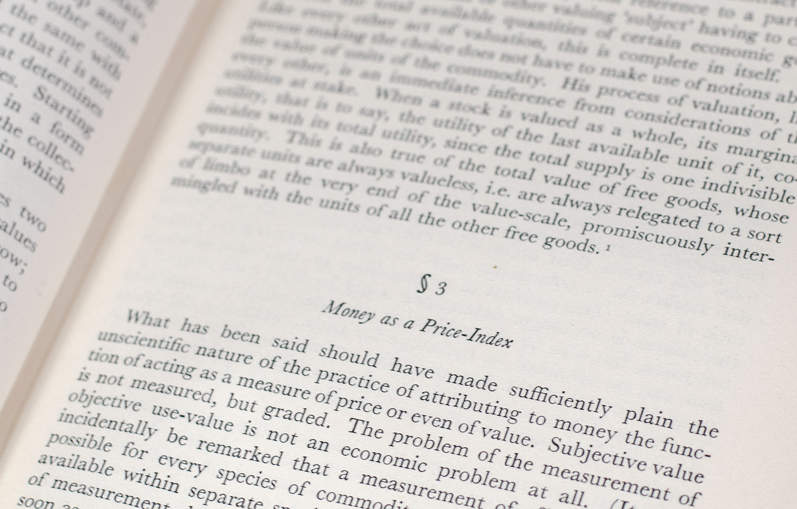 The Theory of Money and Credit.