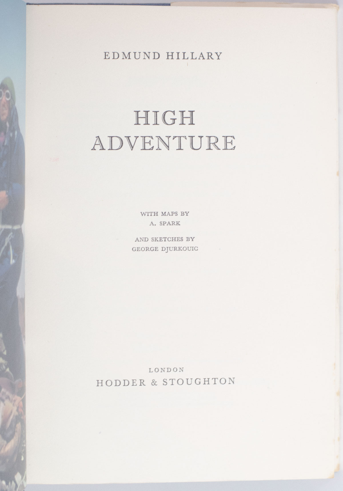 High Adventure.