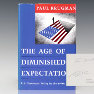 The Age of Diminished Expectations: U.S. Economic Policy in the 1990s.