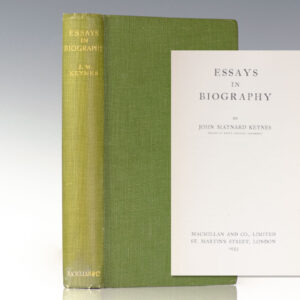 Essays in Biography.