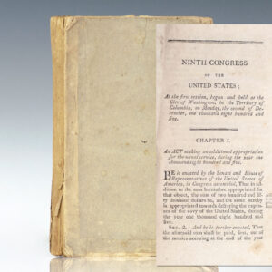 Acts Passed at the First Session of the Ninth Congress of the United States...Begun and Held at the City of Washington, in the Territory of Columbia, on Monday, the second of December, 1875.