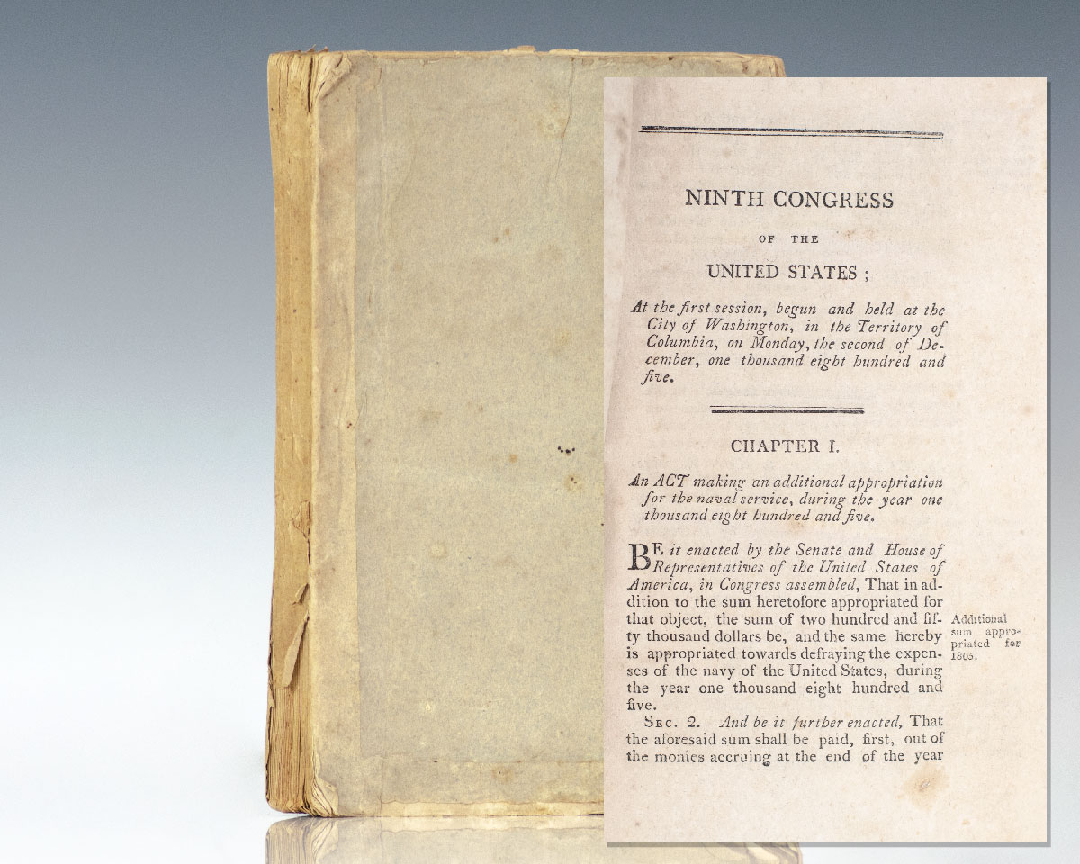 Acts Passed at the First Session of the Ninth Congress of the United States…Begun and Held at the City of Washington, in the Territory of Columbia, on Monday, the second of December, 1875.
