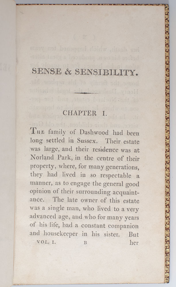 Sense and Sensibility: A Novel.