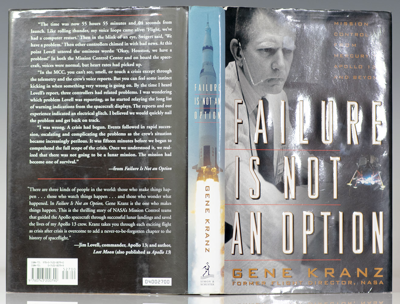 Failure Is Not An Option: Mission Control From Mercury to Apollo 13 and Beyond.