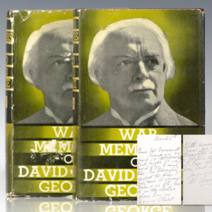 War Memoirs of David Lloyd George.