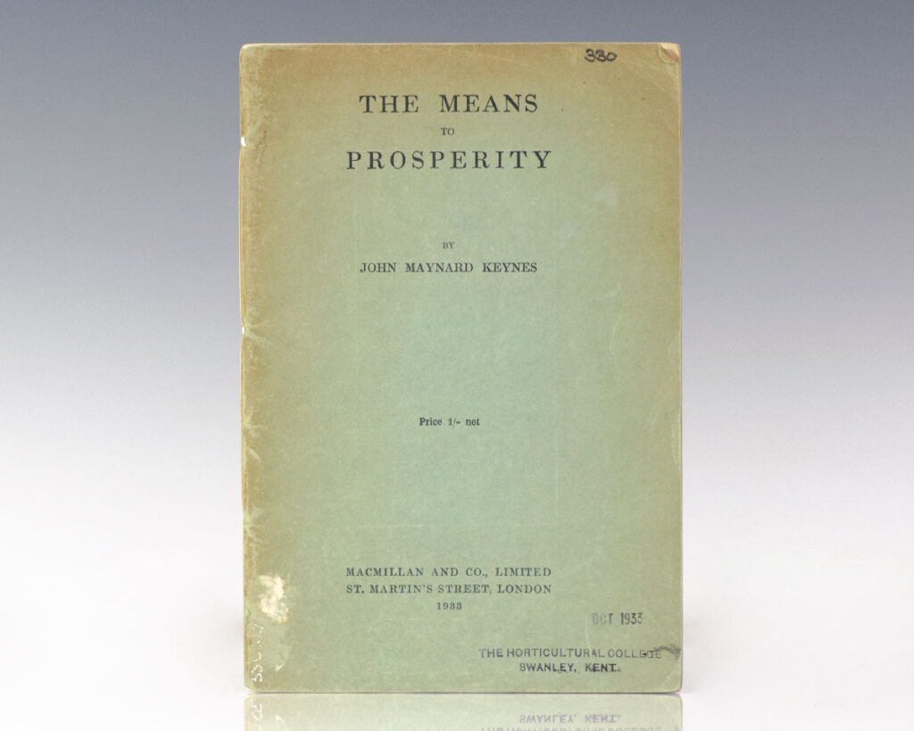 The Means to Prosperity.