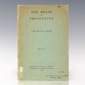 The Means to Prosperity.