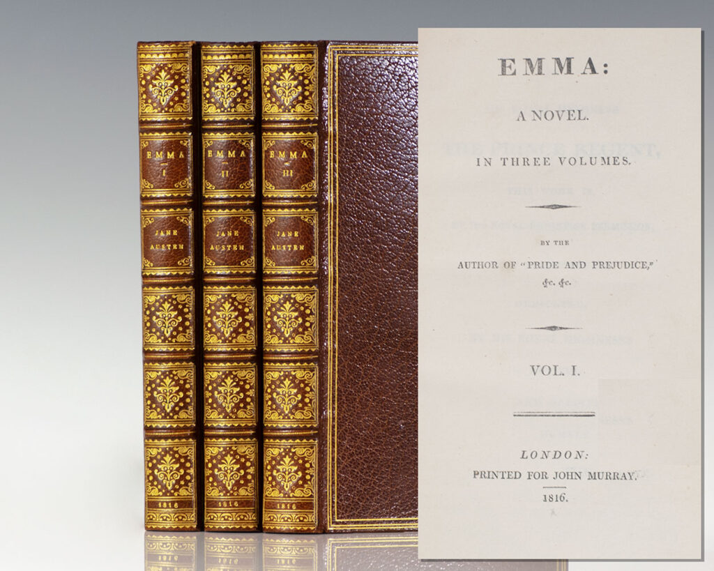 Emma: A Novel. By the Author of “Pride and Prejudice.”