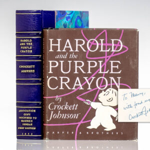 Harold and the Purple Crayon.