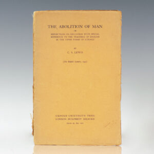 The Abolition of Man.