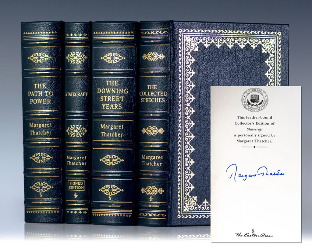 The Downing Street Years, The Path to Power, The Collected Speeches and Statecraft, Strategies for a Changing World.