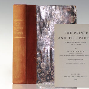 The Prince and the Pauper: A Tale of Young People of All Ages.