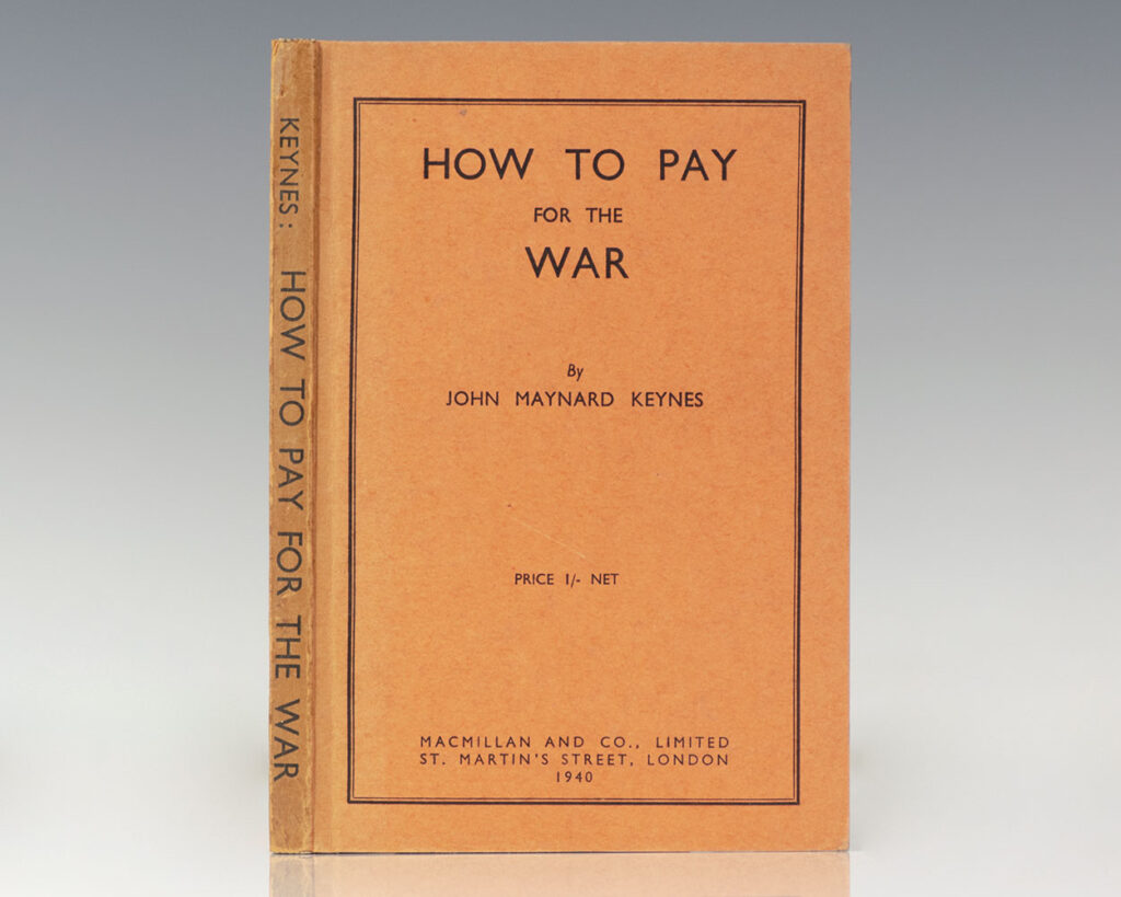 How To Pay For the War.