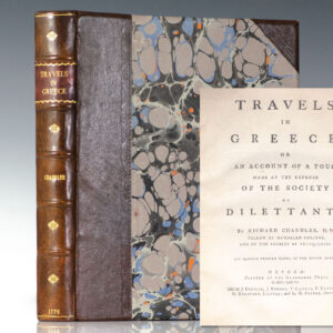 Travels in Greece: Or an Account of a Tour Made at the Expense of the Society of the Dilettanti.