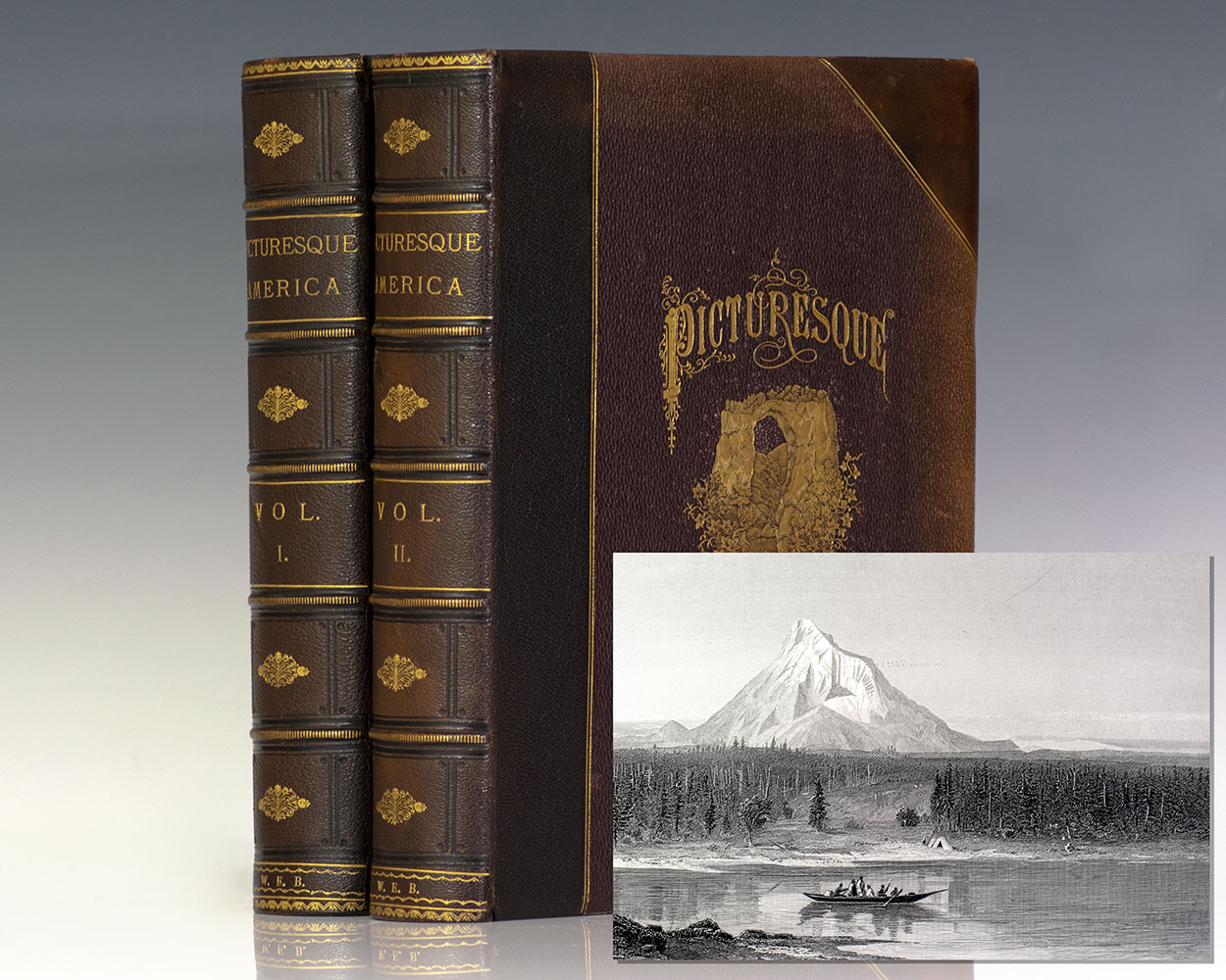 Picturesque America: Or, The Land We Live In. A Delineation by Pen and Pencil of The Mountains, Rivers, Lakes, Forest, Water-Falls, Shores, Cañons, Valleys, Cities, and Other Picturesque Features of Our Country.