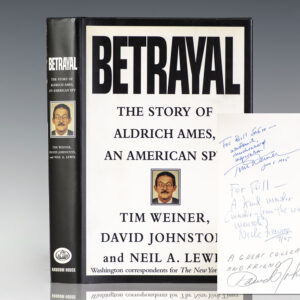 Betrayal: The Story of Aldrich Ames, an American Spy.