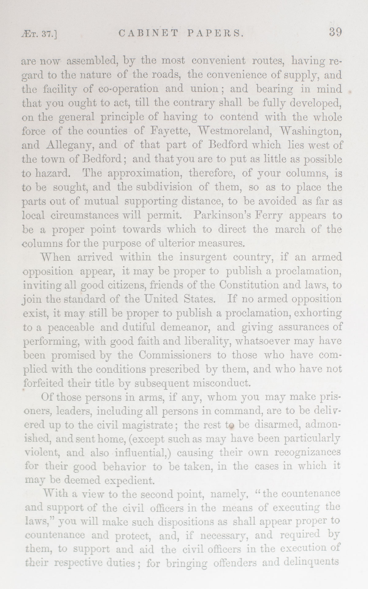 The Works of Alexander Hamilton: Comprising His Correspondence, and His Political and Official Writings, Exclusive of the Federalist, Civil and Military. Published From the Original Manuscripts Deposited in the Department of State, By Order of the Joint Library Committee of Congress.