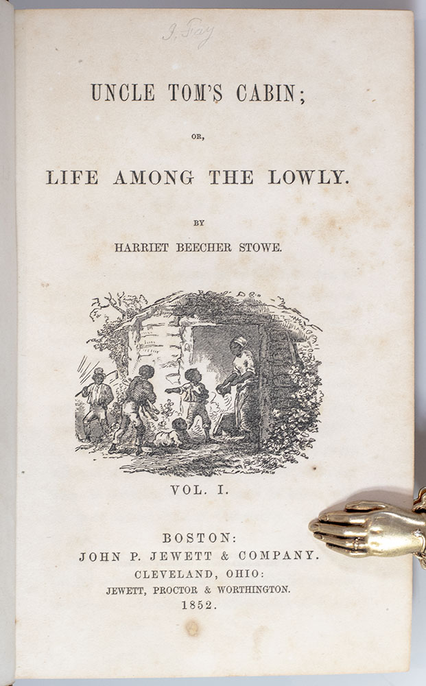 Uncle Tom’s Cabin; Or, Life Among the Lowly.