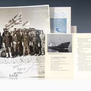 Commonwealth Trans-Antarctic Expedition Party Signed Photograph.