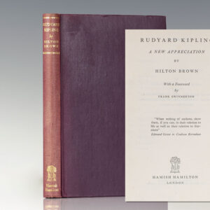 Rudyard Kipling: A New Appreciation.