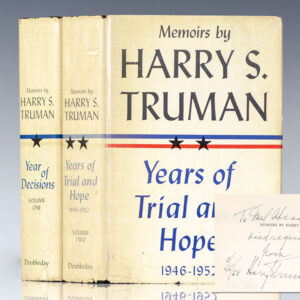 Memoirs: Year of Decisions and Memoirs: Years of Trial and Hope 1946-1952.