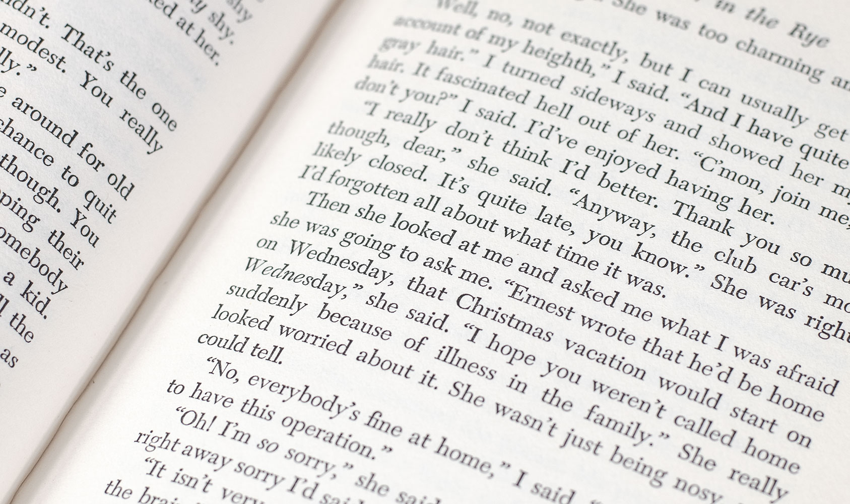 The Catcher In The Rye.