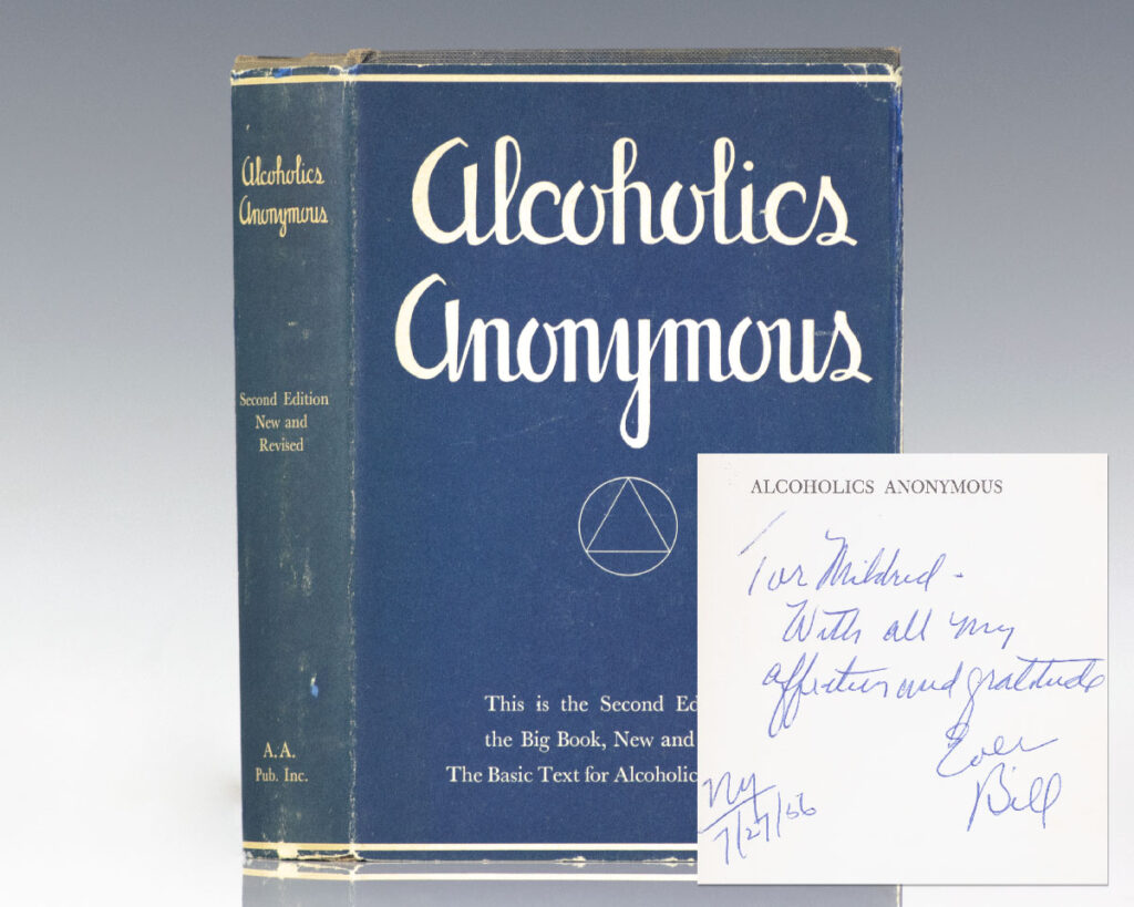 Alcoholics Anonymous: The Story of How More Than One Hundred Men Have Recovered from Alcoholism.
