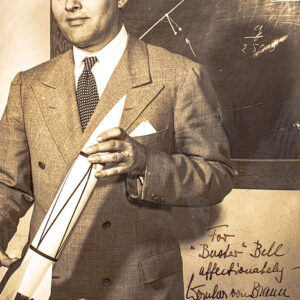 Wernher von Braun Signed Photograph.
