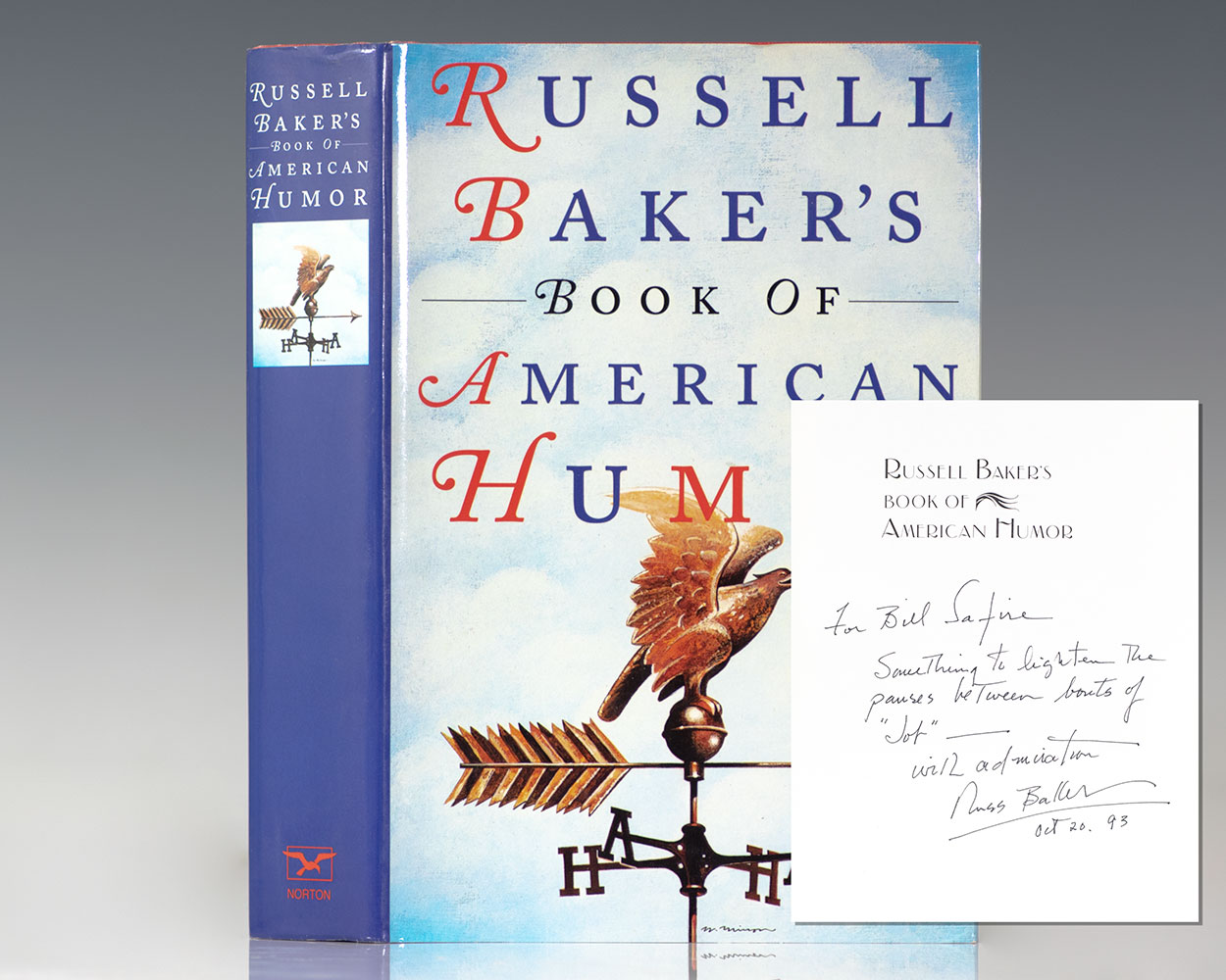 Russell Baker's Book of American Humor.