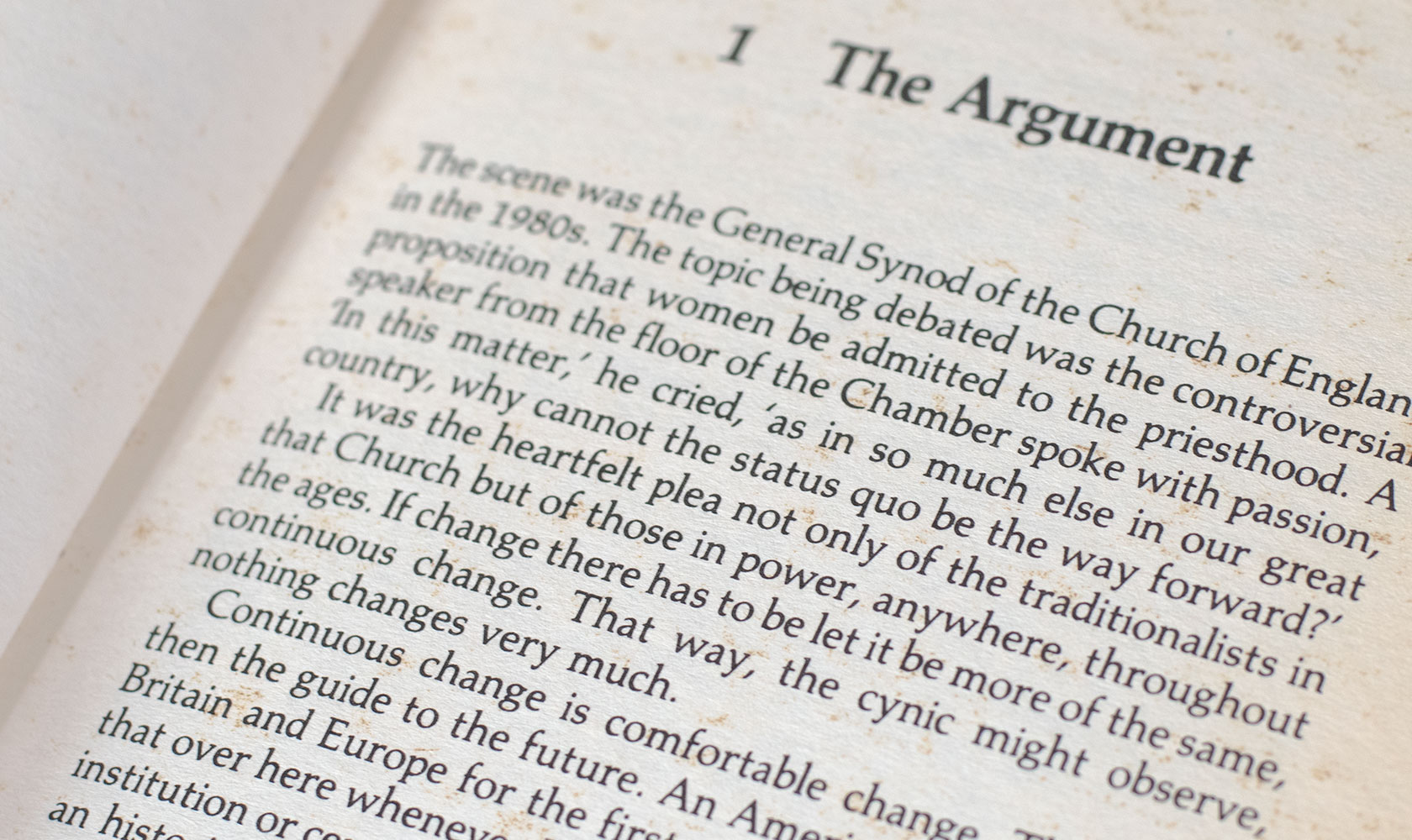 The Age of Unreason.