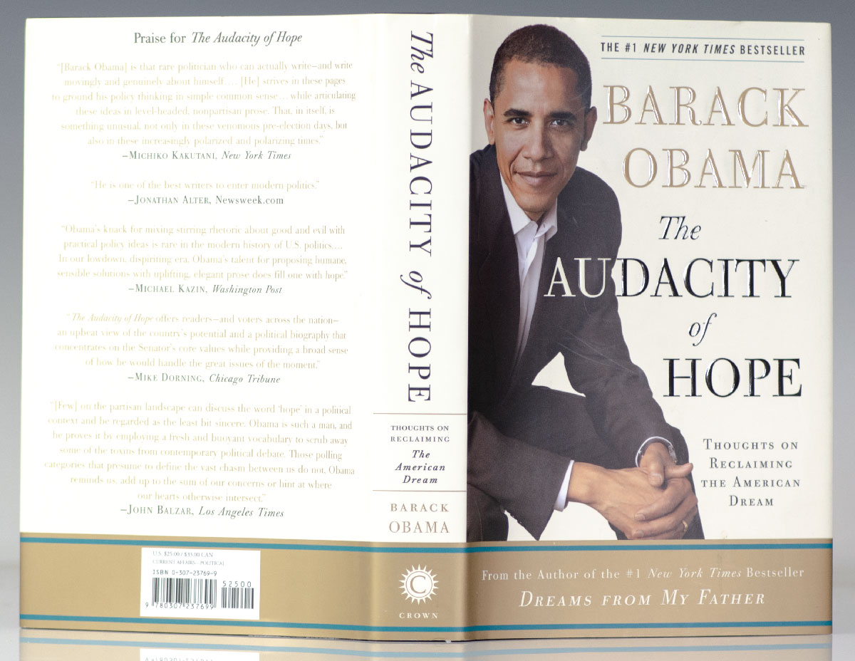 The Audacity of Hope: Thoughts on Reclaiming the American Dream.