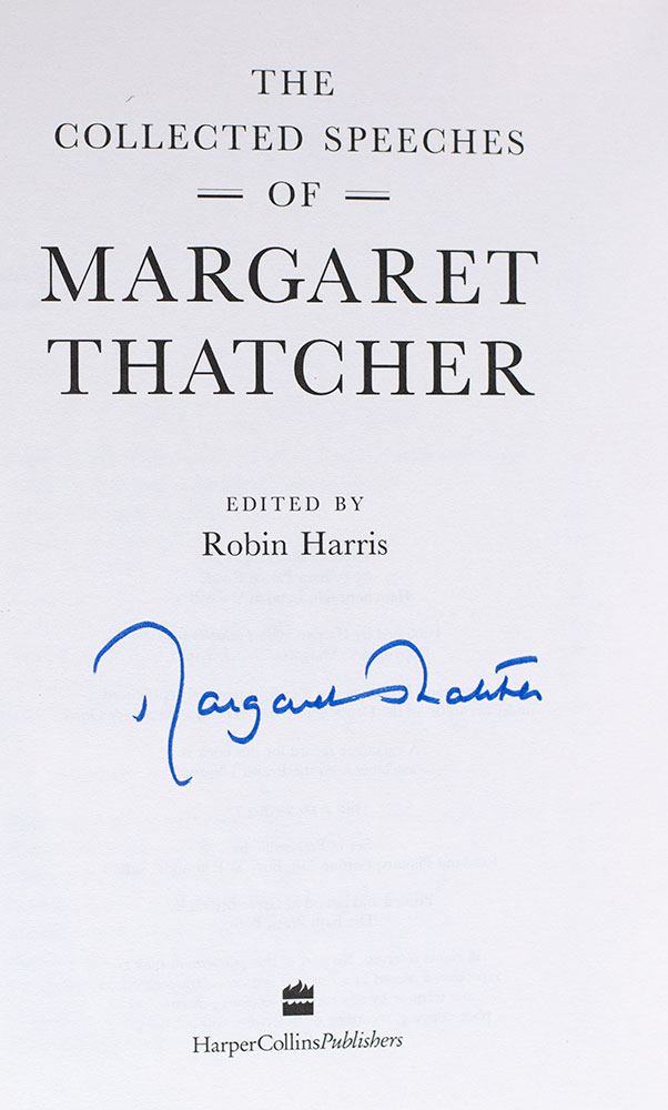 The Downing Street Years; The Path to Power; Statecraft. Strategies for a Changing World; The Collected Speeches.