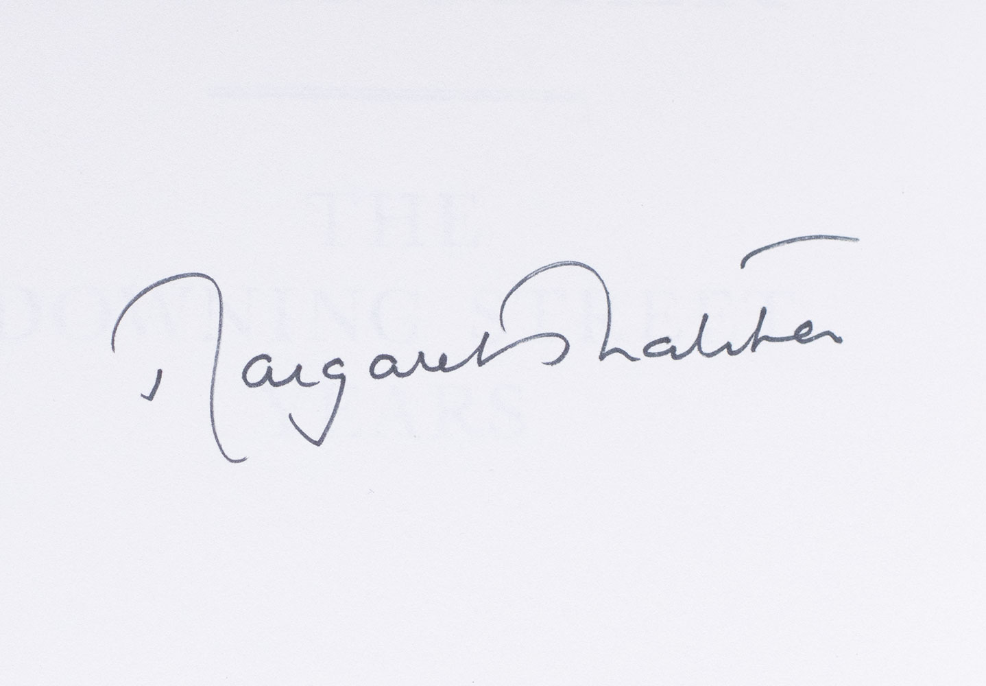 The Downing Street Years; The Path to Power; Statecraft. Strategies for a Changing World; The Collected Speeches.