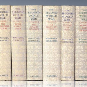 The Second World War: The Gathering Storm; Their Finest Hour; The Grand Alliance; The Hinge of Fate; Closing the Ring; Triumph and Tragedy.