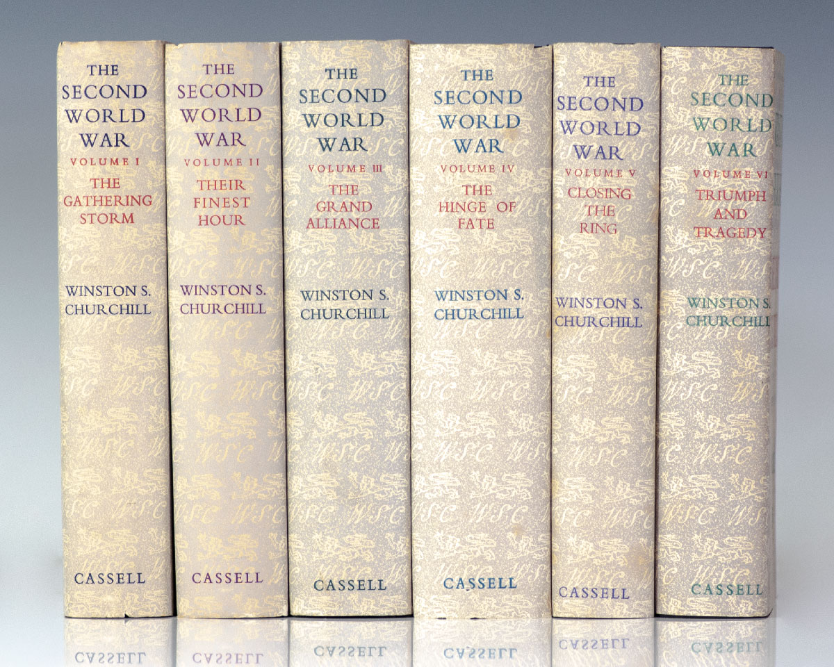 The Second World War: The Gathering Storm; Their Finest Hour; The Grand Alliance; The Hinge of Fate; Closing the Ring; Triumph and Tragedy.