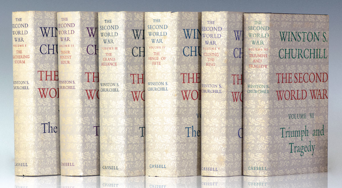 The Second World War: The Gathering Storm; Their Finest Hour; The Grand Alliance; The Hinge of Fate; Closing the Ring; Triumph and Tragedy.