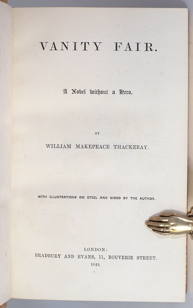 Vanity Fair: A Novel Without A Hero.