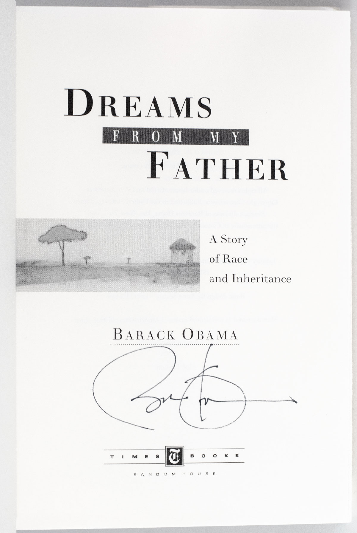 Dreams From My Father: A Story of Race and Inheritance.