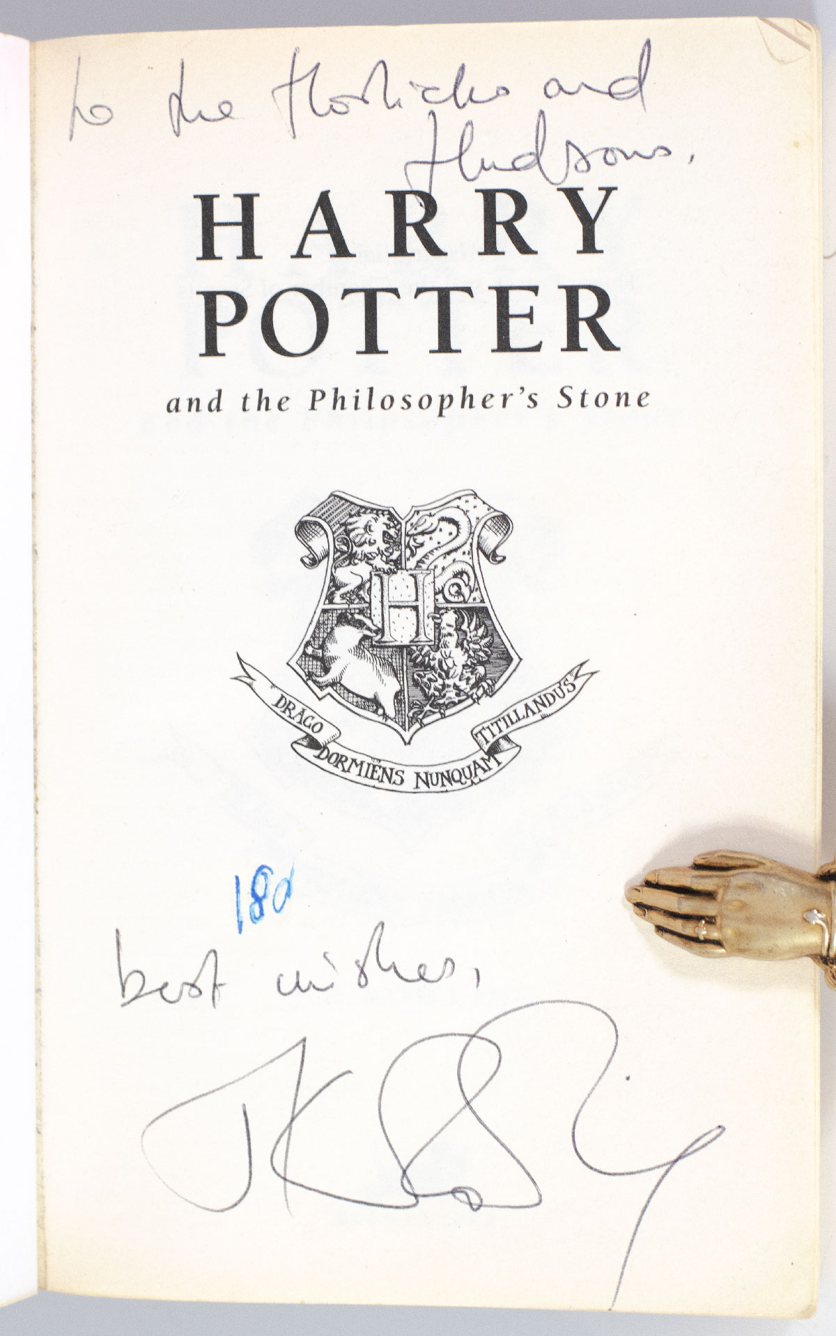 Harry Potter and the Philosopher's Stone.